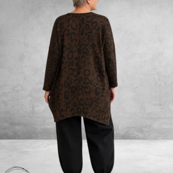 Frenzi Tuniek Bruin Panterprint