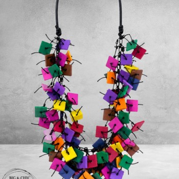 Ketting Stoer Statement Kleurrijk 