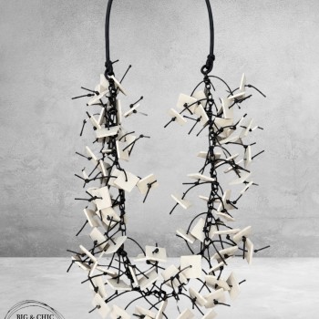 Ketting Stoer Statement Wit