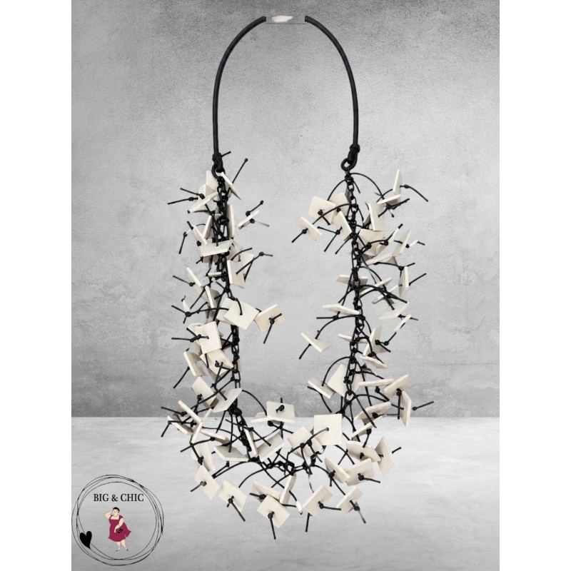 Ketting Stoer Statement Wit