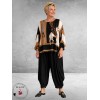 FRENZI Blouse-Shirt Luxe All-Over Print