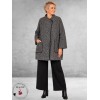 FRENZI  Jas Overgang Oversize  Grijs