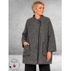 FRENZI  Jas Overgang Oversize  Grijs