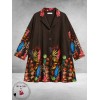 FRENZI Jas/Blazer Overgang Bruin/Botanic