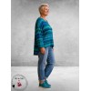 FRENZI Trui KleurrijkTurquoise/Blauw Tinten