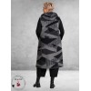 FRENZI Gilet/Vest Lang  Grijs/Zwart