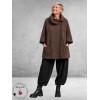 FRENZI Jas/Vest Kraag/Raglan Bruin 