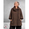 FRENZI Jas/Vest Kraag/Raglan Bruin 