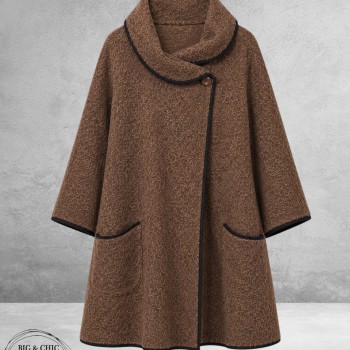 FRENZI Jas/Vest Kraag/Raglan Bruin 