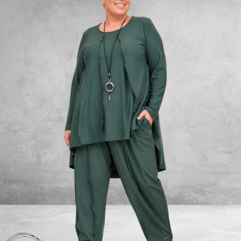 FRENZI 2-Delige  Stoer Jersey Set Groen