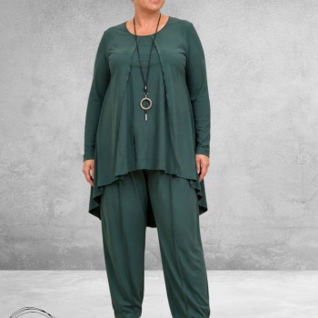 FRENZI 2-Delige  Stoer Jersey Set Groen