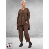 FRENZI 2-Delige  Stoer Jersey Set Bruin