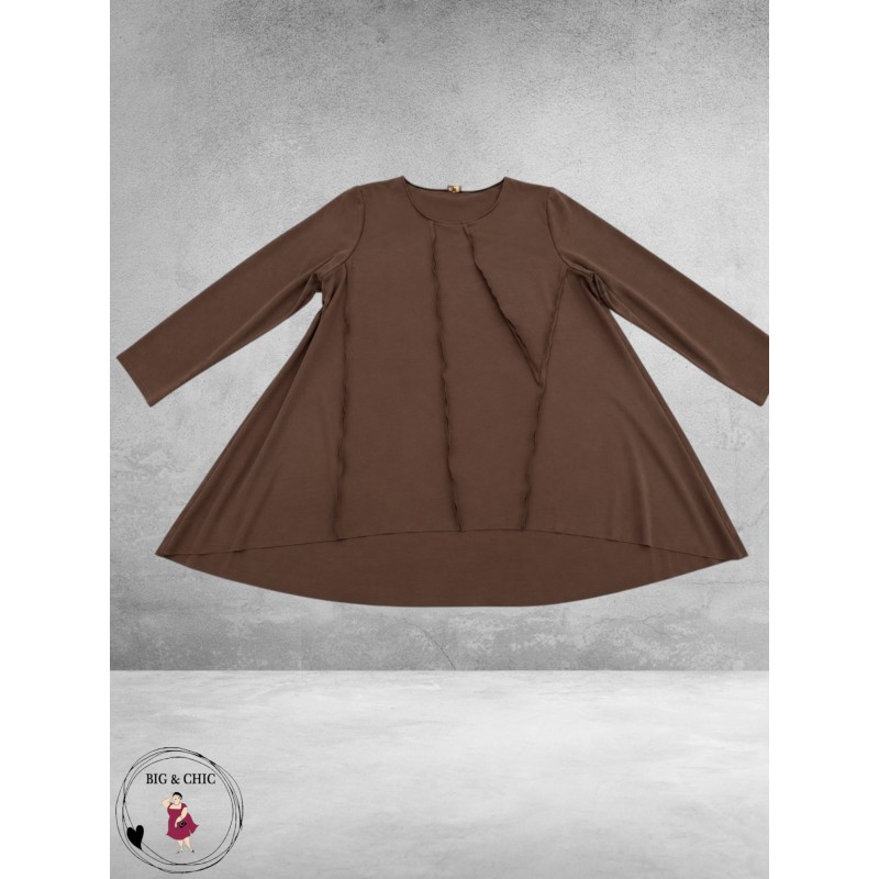 FRENZI 2-Delige  Stoer Jersey Set Bruin