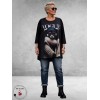 Frenzi Shirt A-Lijn Artistieke Wasbeer Vogue