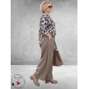 FRENZI Ballonbroek Taupe Stretch Bengaline
