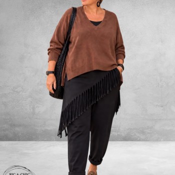 FRENZI Broek Stoer Met Franjes
