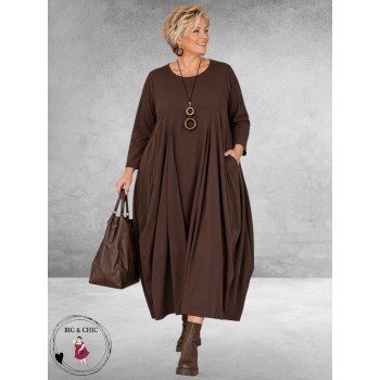FRENZI Ballonjurk Nonchalant Bruin