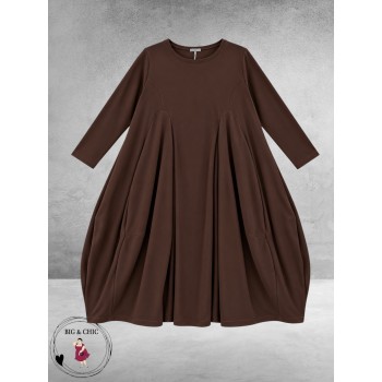 FRENZI Ballonjurk Nonchalant Bruin