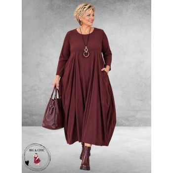 FRENZI Ballonjurk Nonchalant Bordeaux