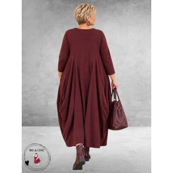 FRENZI Ballonjurk Nonchalant Bordeaux