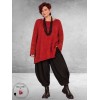 FRENZI Trui Oversize Framboos/Meliert 