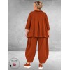 FRENZI Broekpak Comfortabel/Trendy Cognac