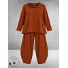 FRENZI Broekpak Comfortabel/Trendy Cognac
