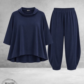 FRENZI Broekpak Comfortabel/Trendy Navy