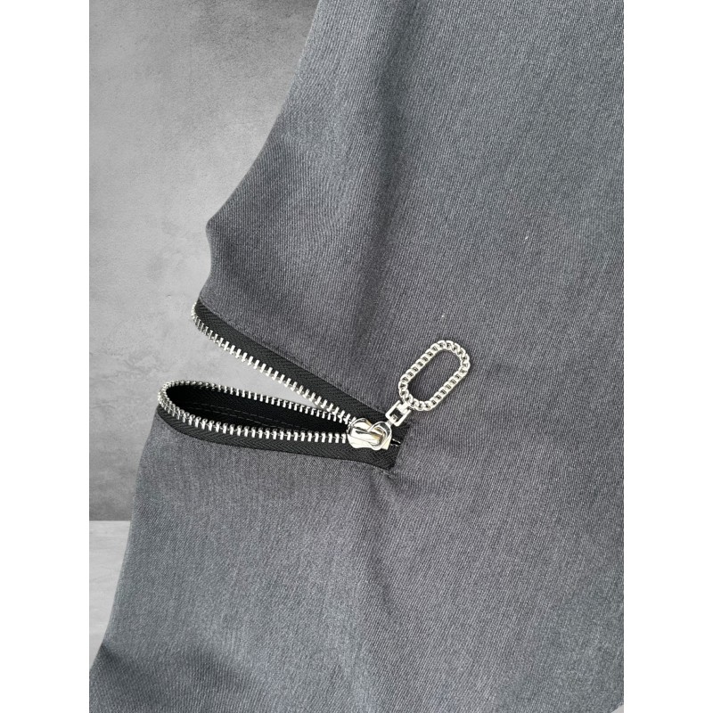 FRENZI  Shirt Stoer en Gek Grijs