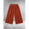 FRENZI Broek Ballon Rib Roest