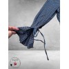FRENZI Blouse Flanel Ruit Bruin/Blauw