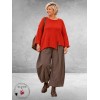 AMANDINE Trui Trendy Roest