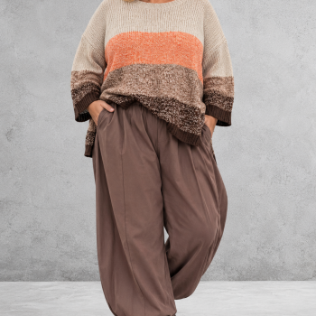 FRENZI Trui Oversized Herfstkleuren
