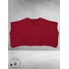 Frenzi Overgooier-Trui Bordeaux