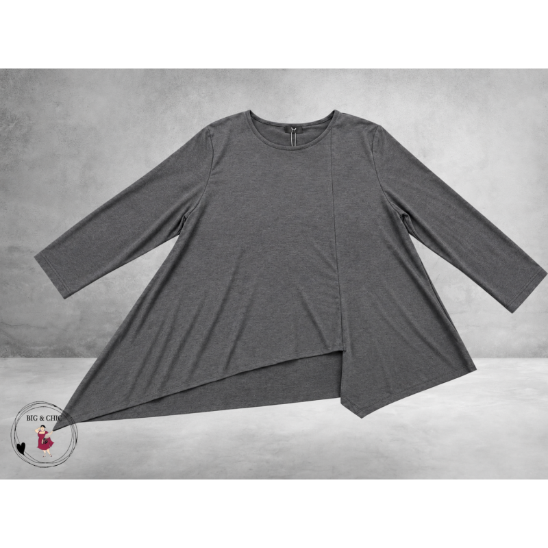 FRENZI Shirt A-Lijn Grijs