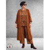 FRENZI Cardigan Grof Breisel Roest