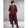 FRENZI Cardigan Grof Breisel Bordeaux