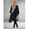FRENZI Jurk A-Lijn Stoere Details