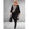 FRENZI Jurk A-Lijn Stoere Details