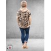 FRENZI Sweater/Hoodie Beige/Leopard