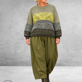 FRENZI Trui Oversized Groentinten