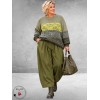 FRENZI Trui Oversized Groentinten