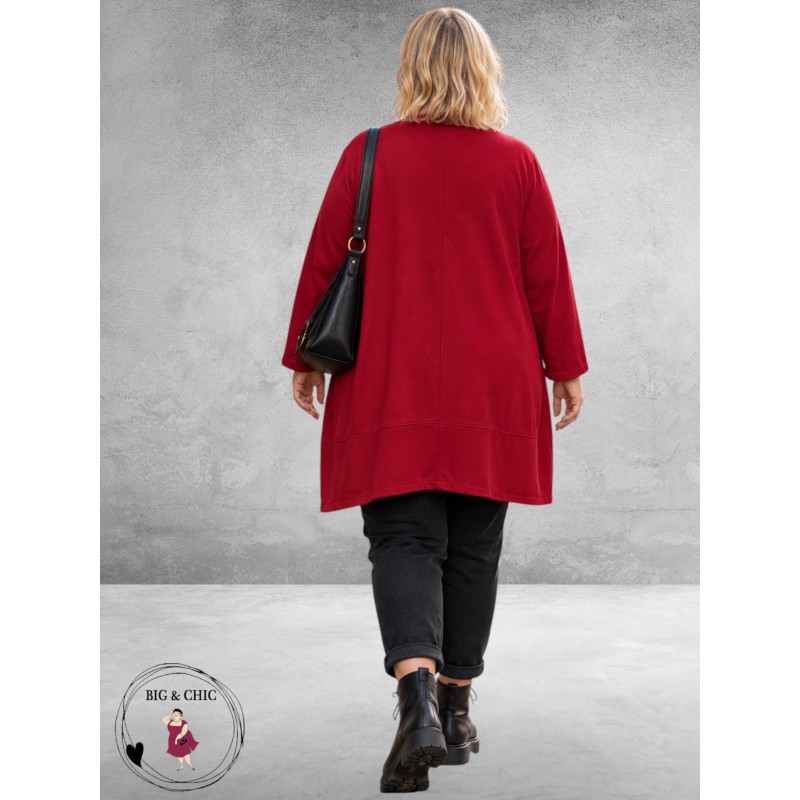 FRENZI Vest Jersey A-Lijn Rood