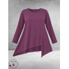 FRENZI Shirt A-Lijn Bordeaux