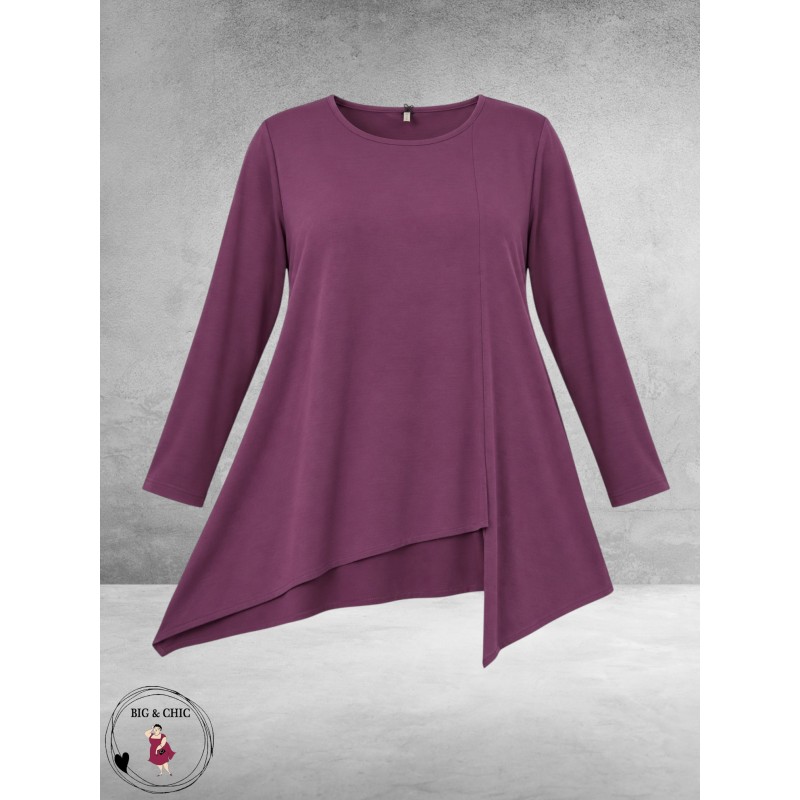 FRENZI Shirt A-Lijn Bordeaux