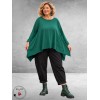 FRENZI Shirt A-Lijn Oversized Groen