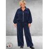 FRENZI Blouson Jasje Corduroy Blauw