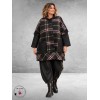 FRENZI Jas Ruit/Leerlook Herfstkleuren