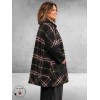 FRENZI Jas Ruit/Leerlook Herfstkleuren