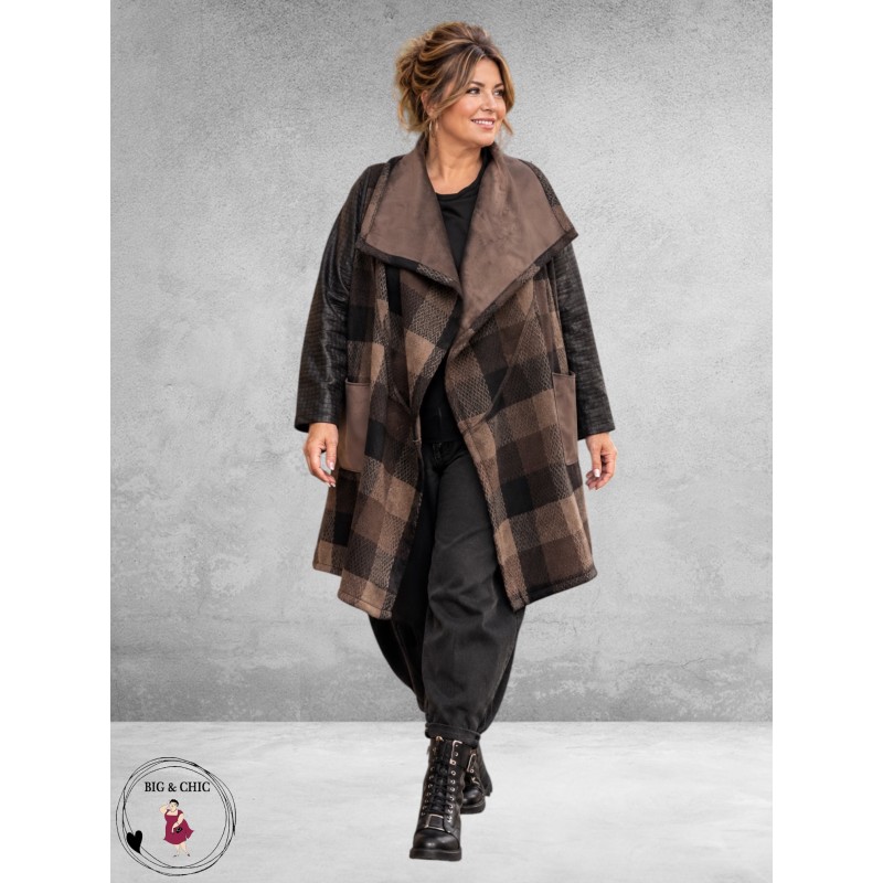 FRENZI Jas Ruitdessign/Leerlookdetails